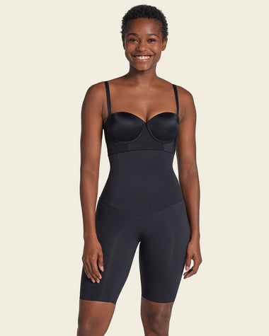 Core Compression Bodysuit - Full-Back Shapewear with Straps & Butt-lift –  Crescentt