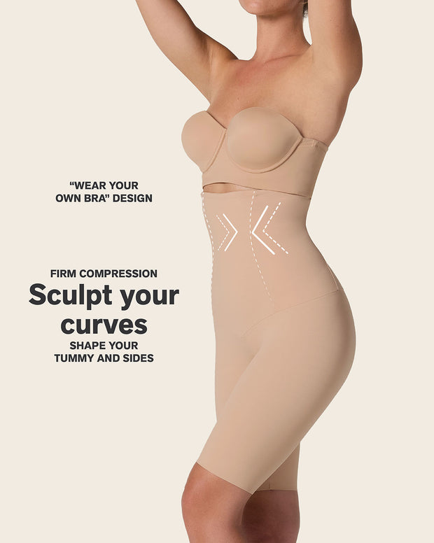 Extra High Waisted Firm Shaper Short