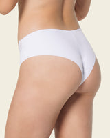 Ultra-light lace waistband cheeky panty#color_000-white