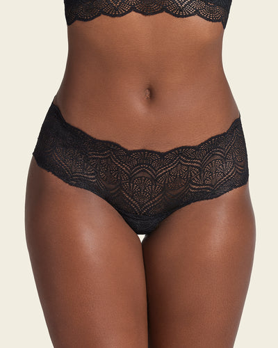 HIQUAY 4/8 Packs Panties for Women Retro Sexy Lace Panties