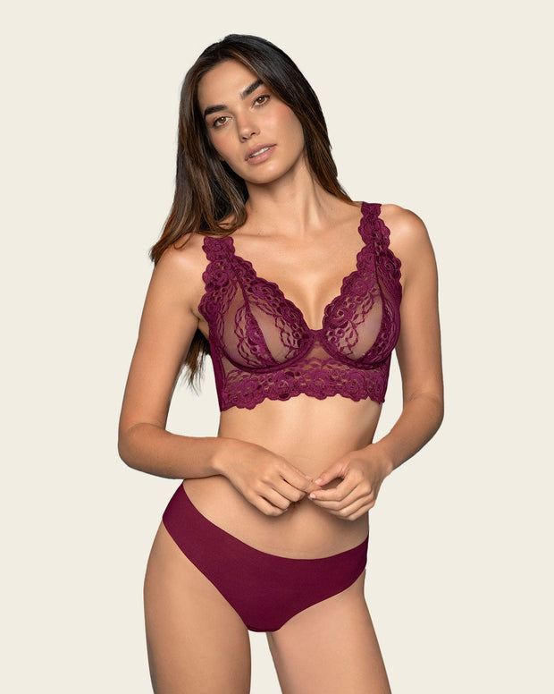 No Ride-Up Seamless Thong Panty