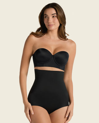 Extra high-waisted moderate shaper panty#color_700-black