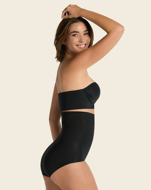 Extra high-waisted moderate shaper panty