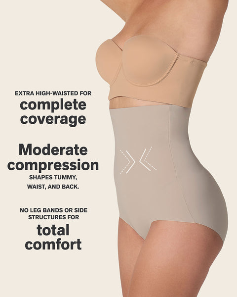Extra high-waisted moderate shaper panty#color_802-nude