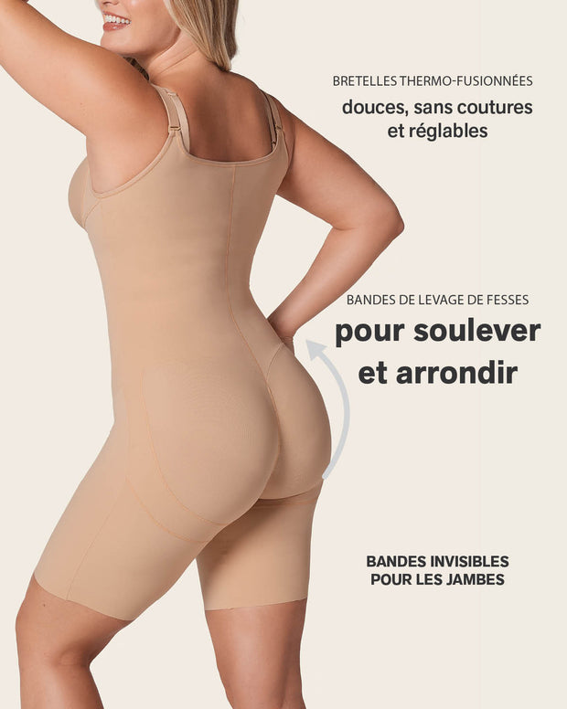 Short Bottom Sculpting Butt Lifting Body Shaper