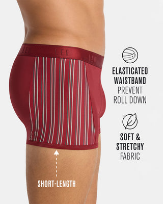 Perfect Fit Trunk with Contrast Details#color_174-wine