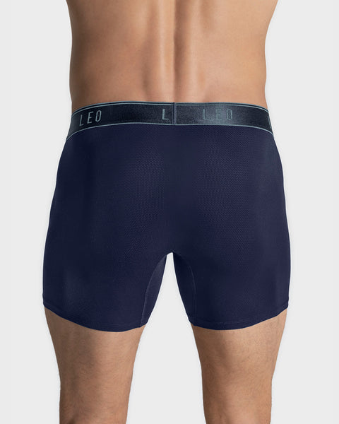 Mid-length boxer brief with ergonomic design#color_515-blue