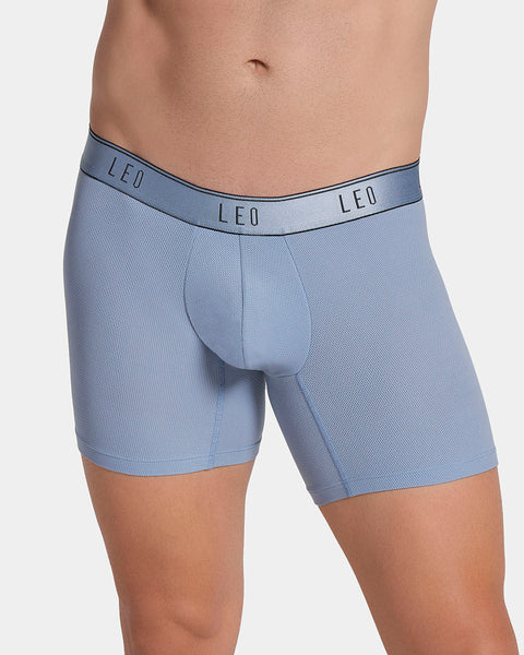 Ultra-Light Boxer Brief with Ergonomic Pouch#color_517-light-blue-gray