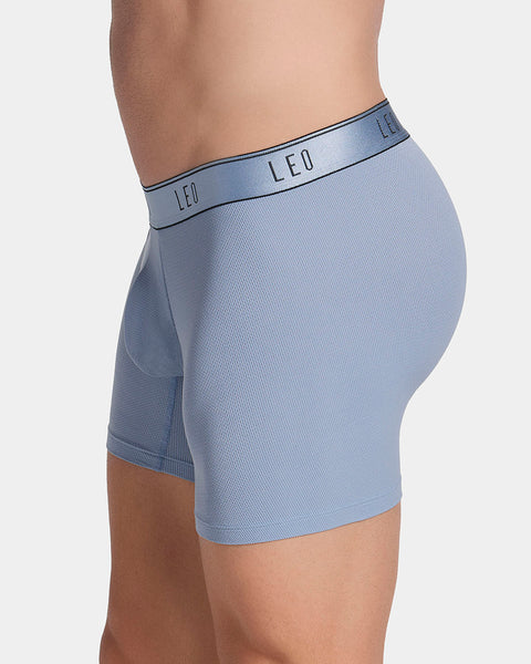 Ultra-Light Boxer Brief with Ergonomic Pouch#color_517-light-blue-gray