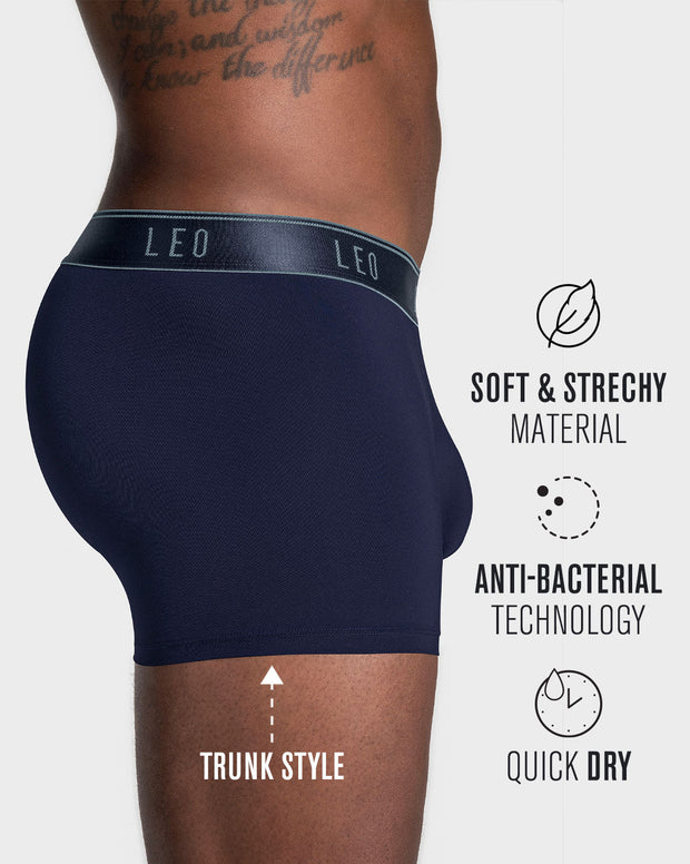 Anti-bacterial trunk made of soft microfiber