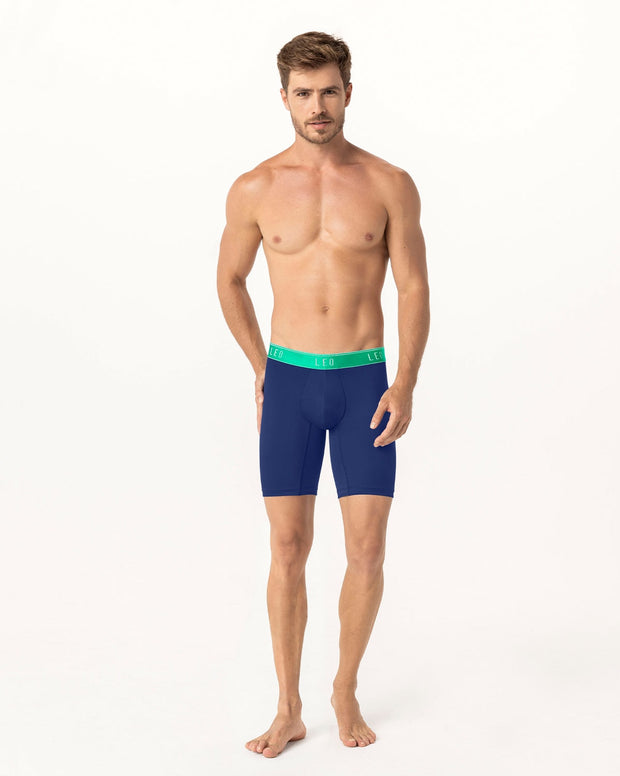 Microfiber Long Boxer Brief with Ergonomic Pouch