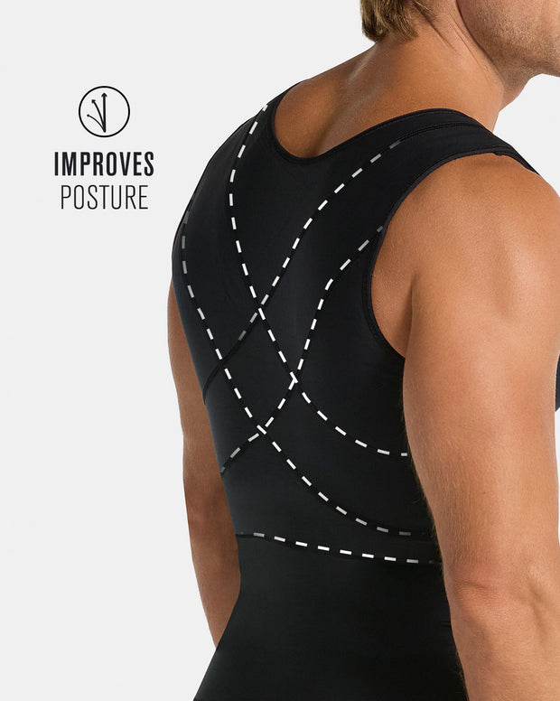 Leo post-surgical compression bodysuit