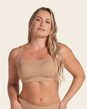 Wireless Support Bra#color_801-golden-beige