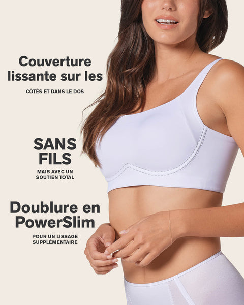 Everyday wireless support bra#color_000-white