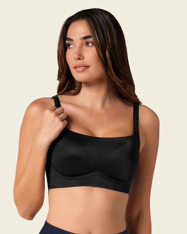 Everyday wireless support bra