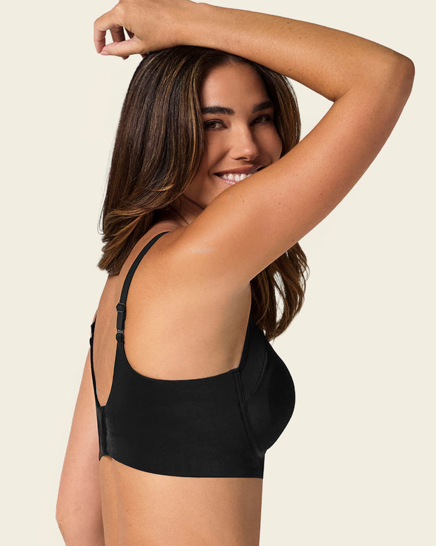 Everyday wireless support bra
