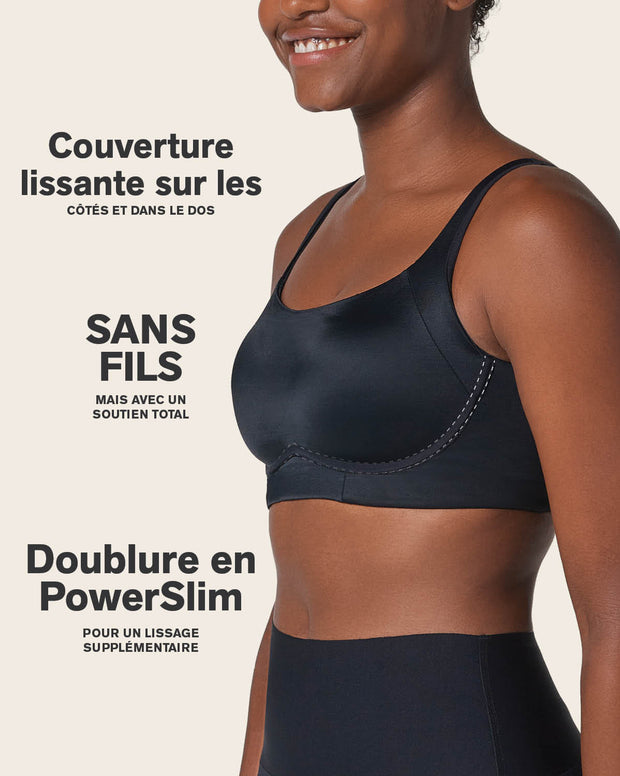 Everyday wireless support bra