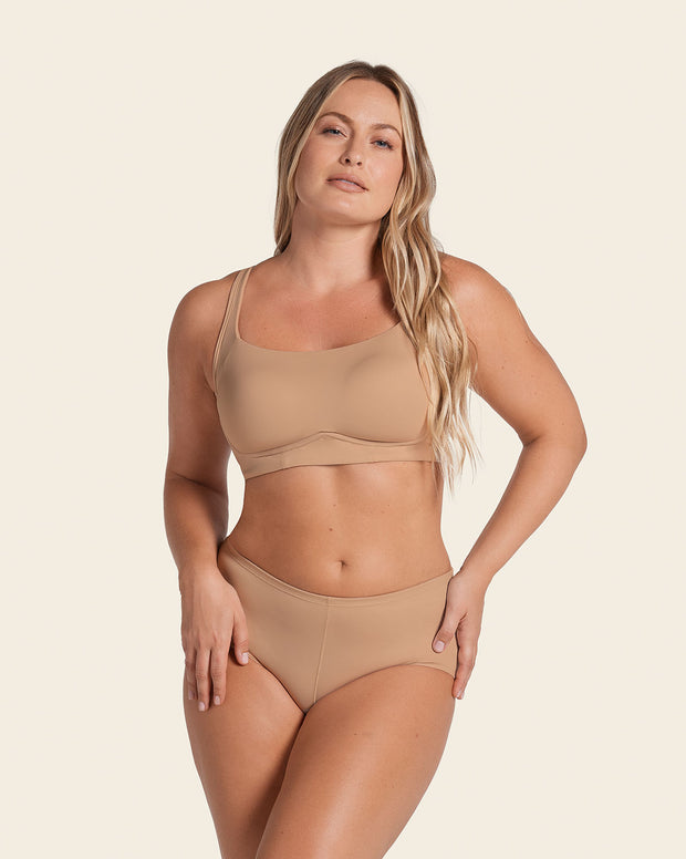 Soutien-gorge sans armatures ultra-confortable avec un maintien et une couverance élevés