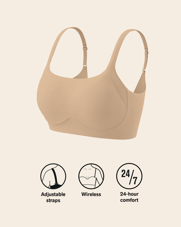 Wireless Support Bra