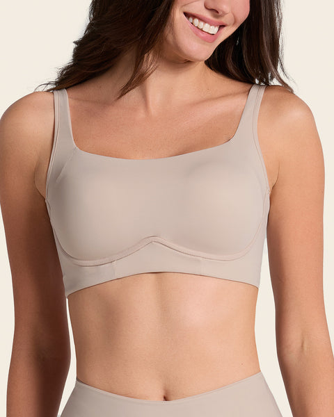 Soutien-gorge sans armatures ultra-confortable avec un maintien et une couverance élevés