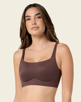 Everyday wireless support bra#color_c56-cocoa