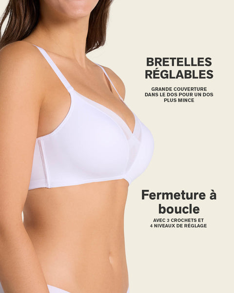 Wireless push up magical bra#color_000-white