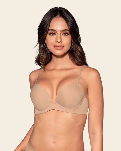Perfect Fit Double Push-Up Underwire Bra#color_801-golden-beige
