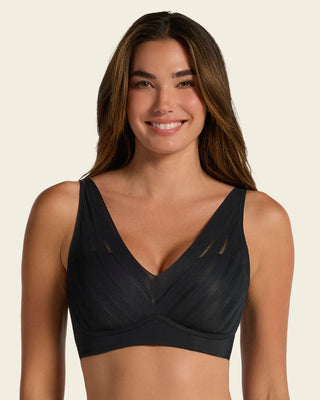 Daily Lace Wireless Support Bra#color_700-black