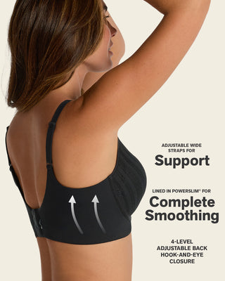 Daily Lace Wireless Support Bra#color_700-black