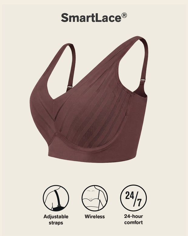 Daily Lace Wireless Support Bra