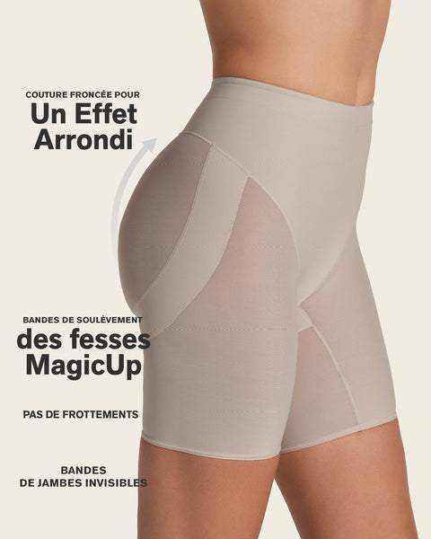Firm Compression Butt Lifter Shaper Short#color_802-nude