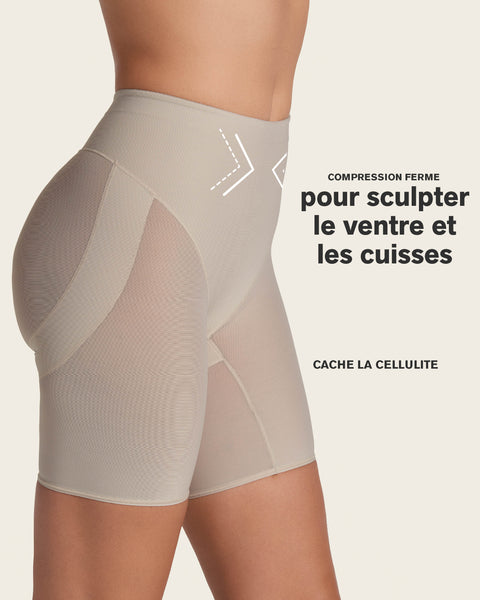 Firm Compression Butt Lifter Shaper Short#color_802-nude