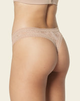 Floral lace thong panty#color_802-nude