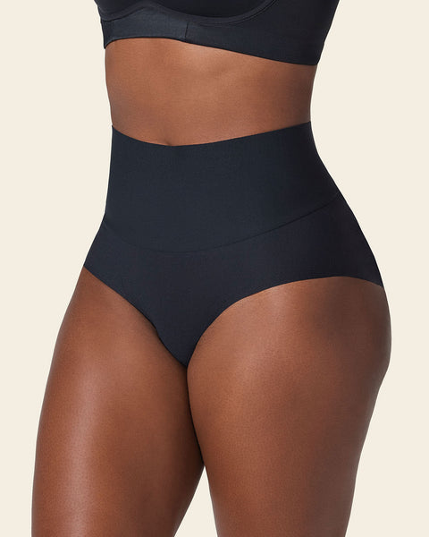 High-Tech High-Waisted Classic Sculpting Panty#color_700-black