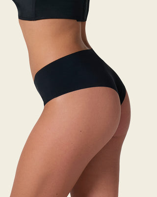 Totally Seamless Mid-Rise Microfiber Cheeky Panty#color_700-black