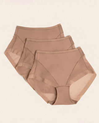 Truly undetectable comfy shaper panty#color_857-brown