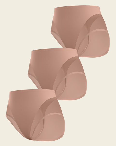 Truly undetectable comfy shaper panty#color_857-brown