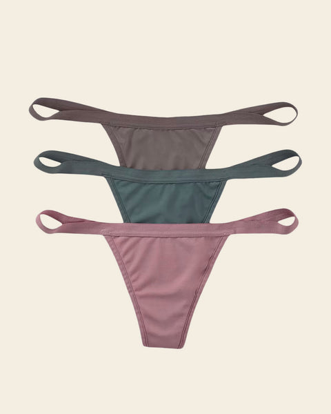 3-pack Invisible Thong Briefs