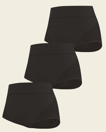 High-waisted classic smoothing brief#color_700-black
