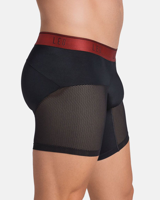High-Tech Mesh Boxer Brief with Ergonomic Pouch