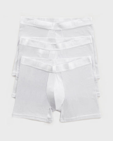 Ultra-Light Boxer Brief with Ergonomic Pouch#color_000-white