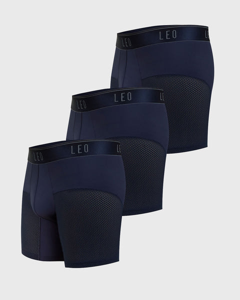 High-Tech Mesh Boxer Brief with Ergonomic Pouch#color_515-blue
