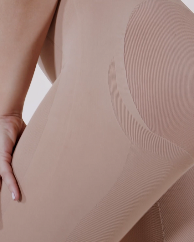 Invisible butt lifter full-leg body shaper