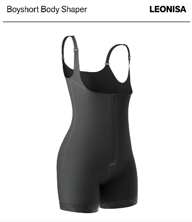 Firm compression boyshort body shaper with butt lifter#all_variants