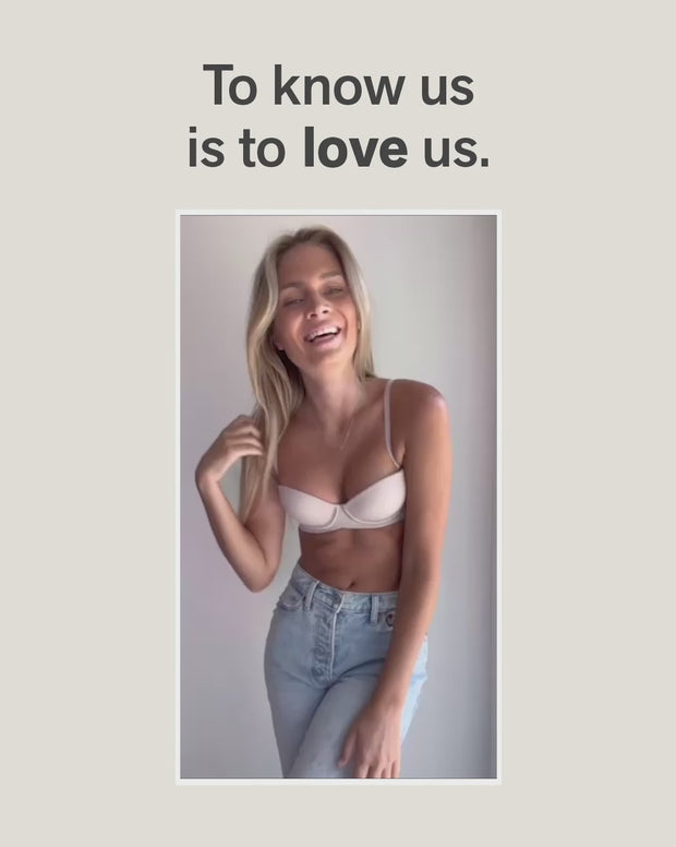 Double push-up strapless petite bra