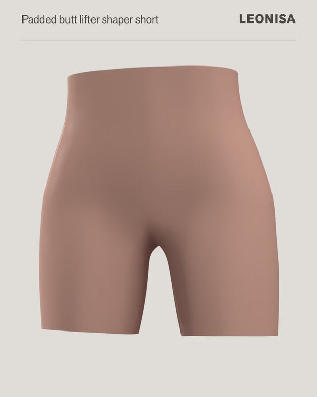 Undetectable padded butt lifter shaper short