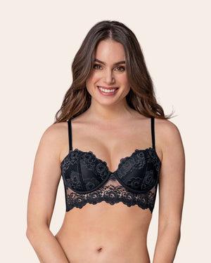 Supportive underwire lace bustier bra#color_700-black