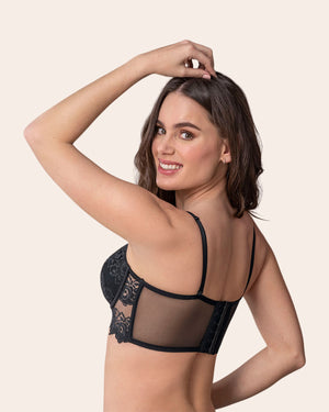 Supportive underwire lace bustier bra#color_700-black