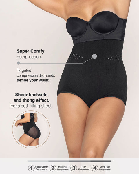 Invisible strapless classic smoothing shaper#color_700-black