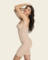 Extra high waisted firm shaper short#color_802-nude